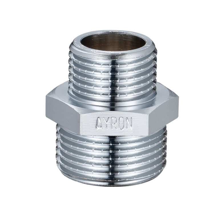 245L-C Brass reducing nipple